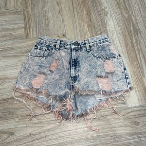 🌸3 for $20 Vintage Levi’s Dyed Jean Denim Shorts